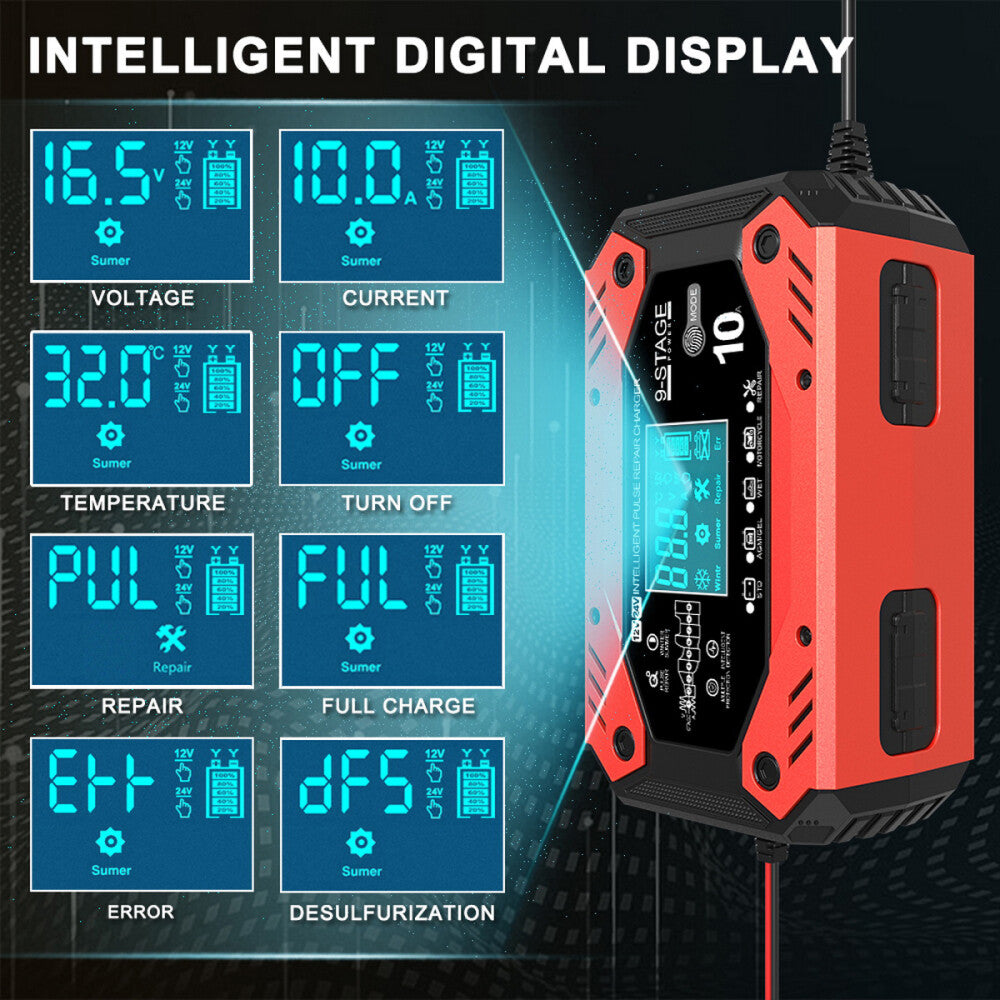 AmpForce - Autobatterie-Ladegerät