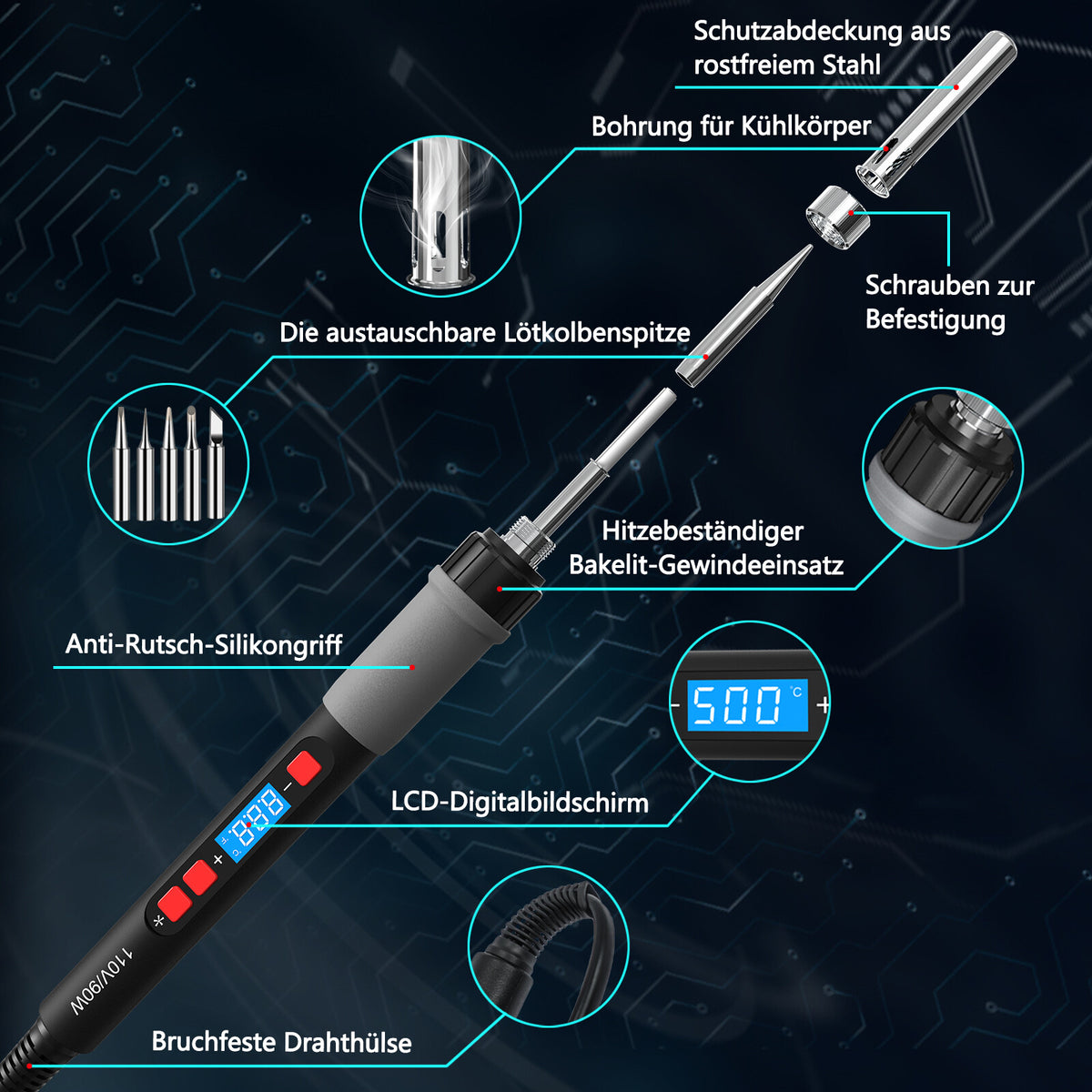 FusionFix – Lötkolben-Set