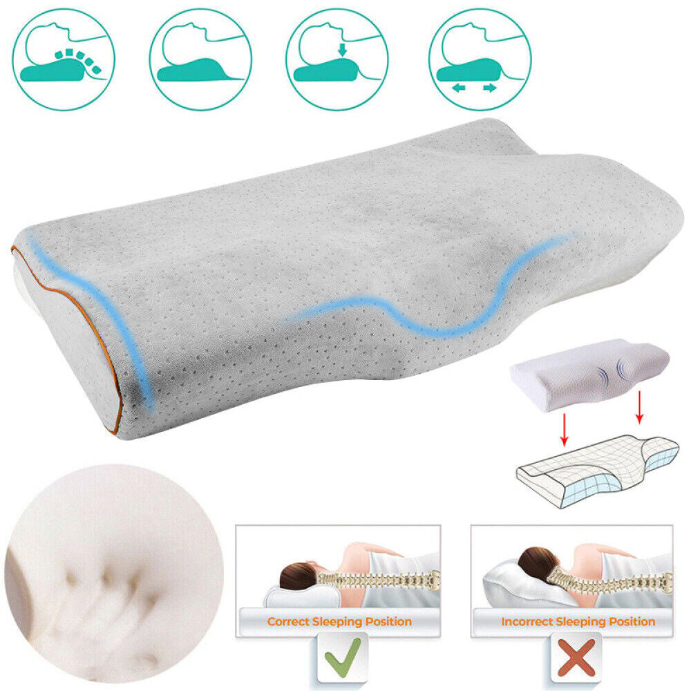 SpineCloud-Kissen – Orthopädisches Nackenstützkissen