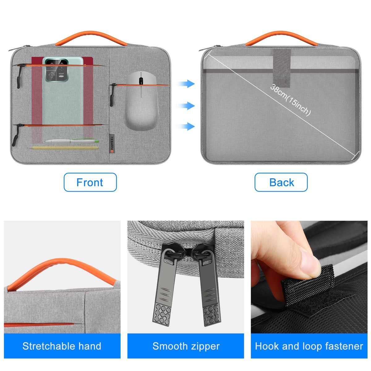 TechNest Laptop-Hülle 13 bis 16 Zoll