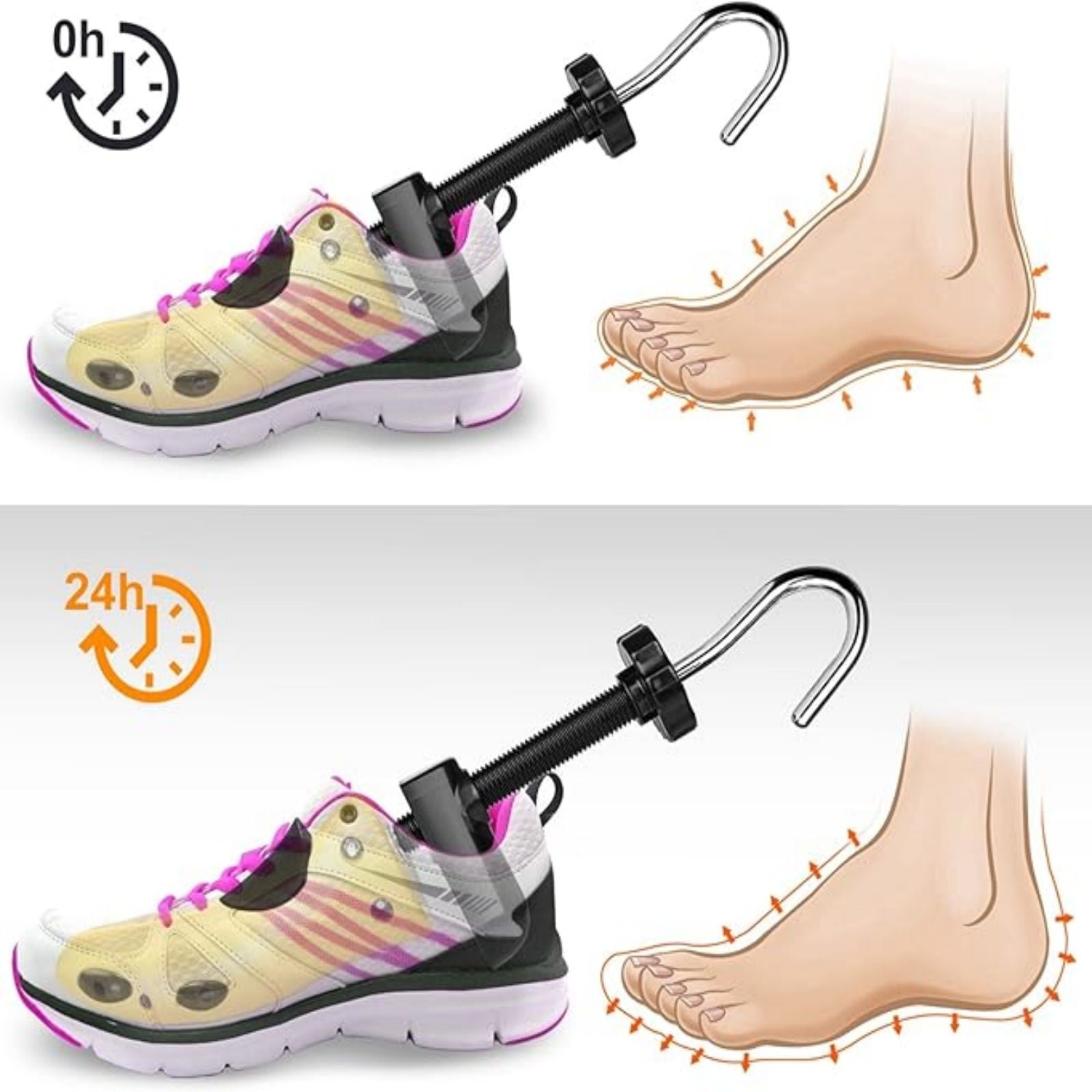 SchuhFit Meister - Verstellbarer Schuhspanner