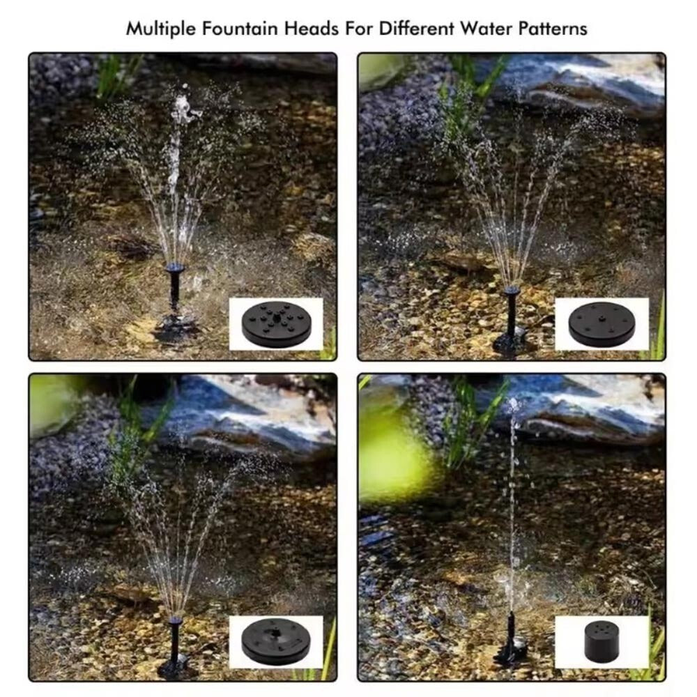 SunBloom Jet - Solarbetriebene Wasserfontäne