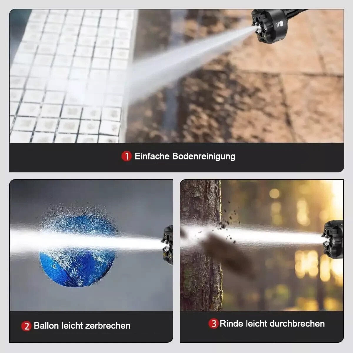 PowerClean Go – Kabelloses Autowaschsystem