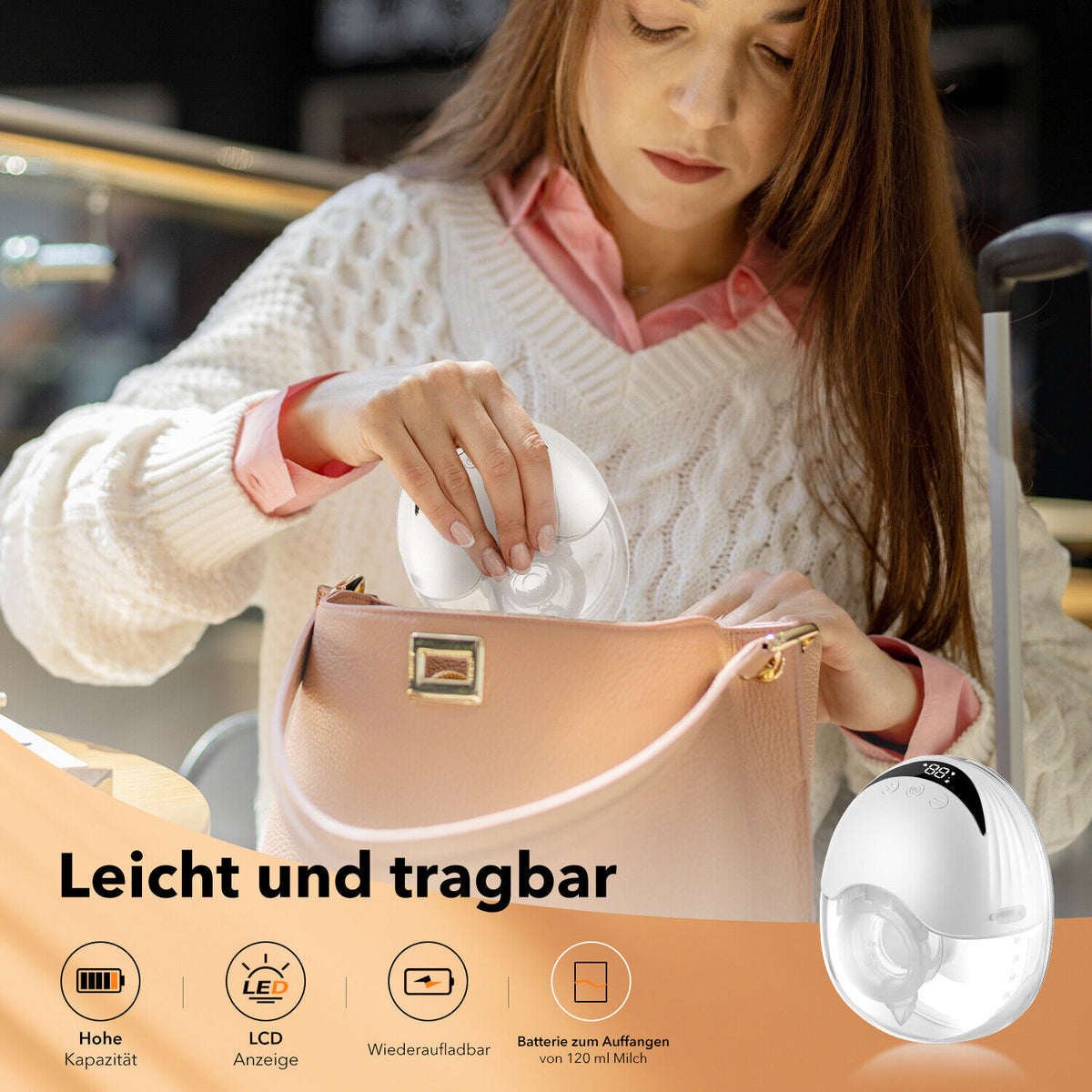 MilchMoment – Elektrische Milchpumpe