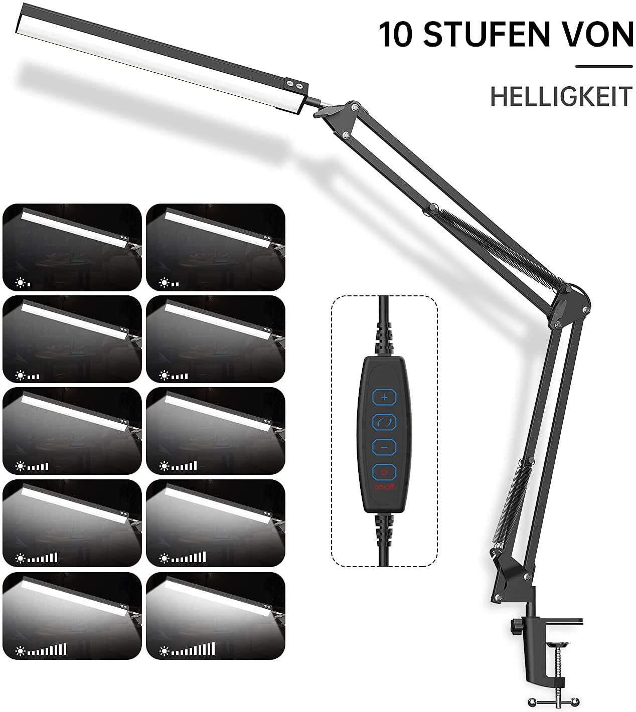 TaskLux - LED Schreibtischlampe