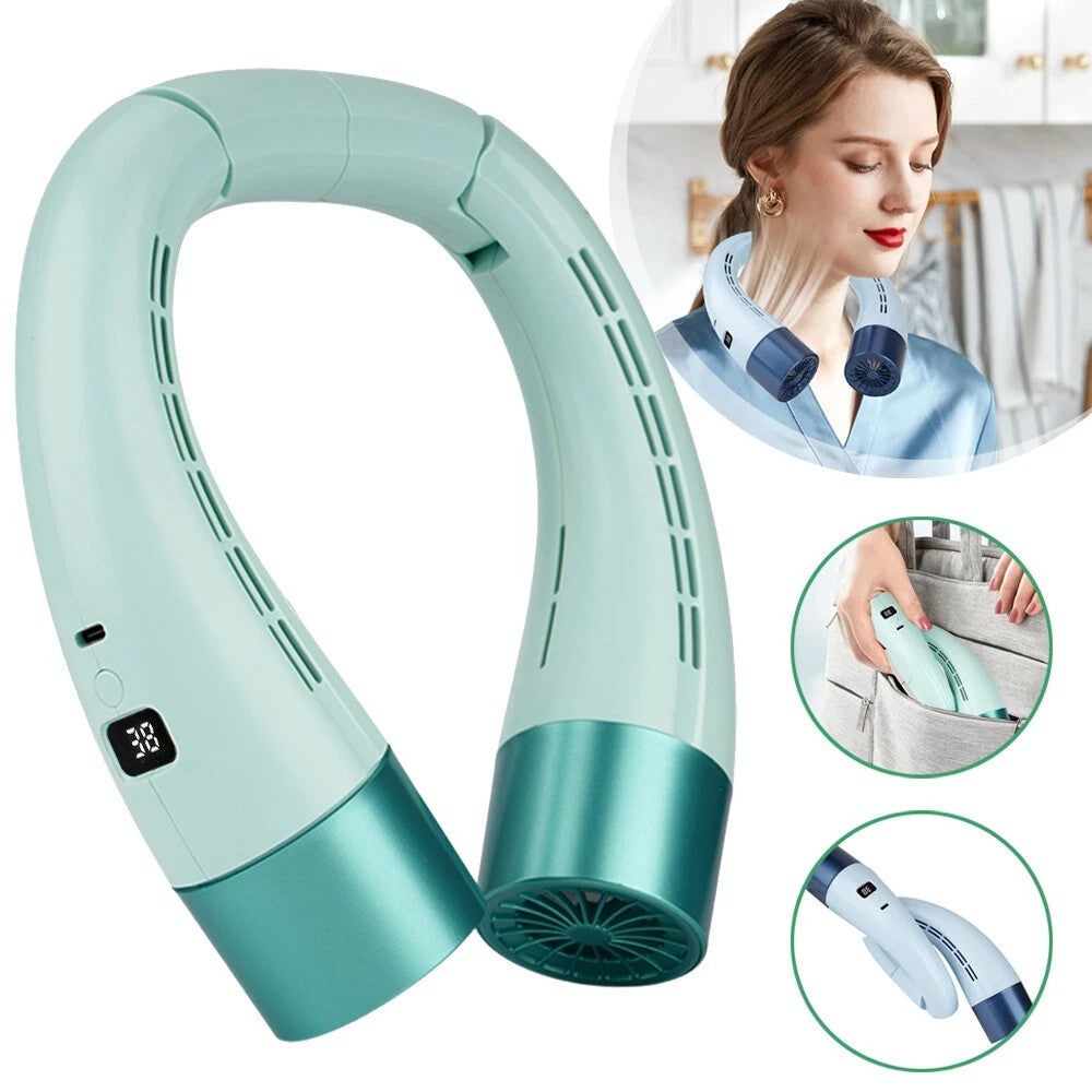 SommerBrise – Tragbarer Nackenkühlventilator