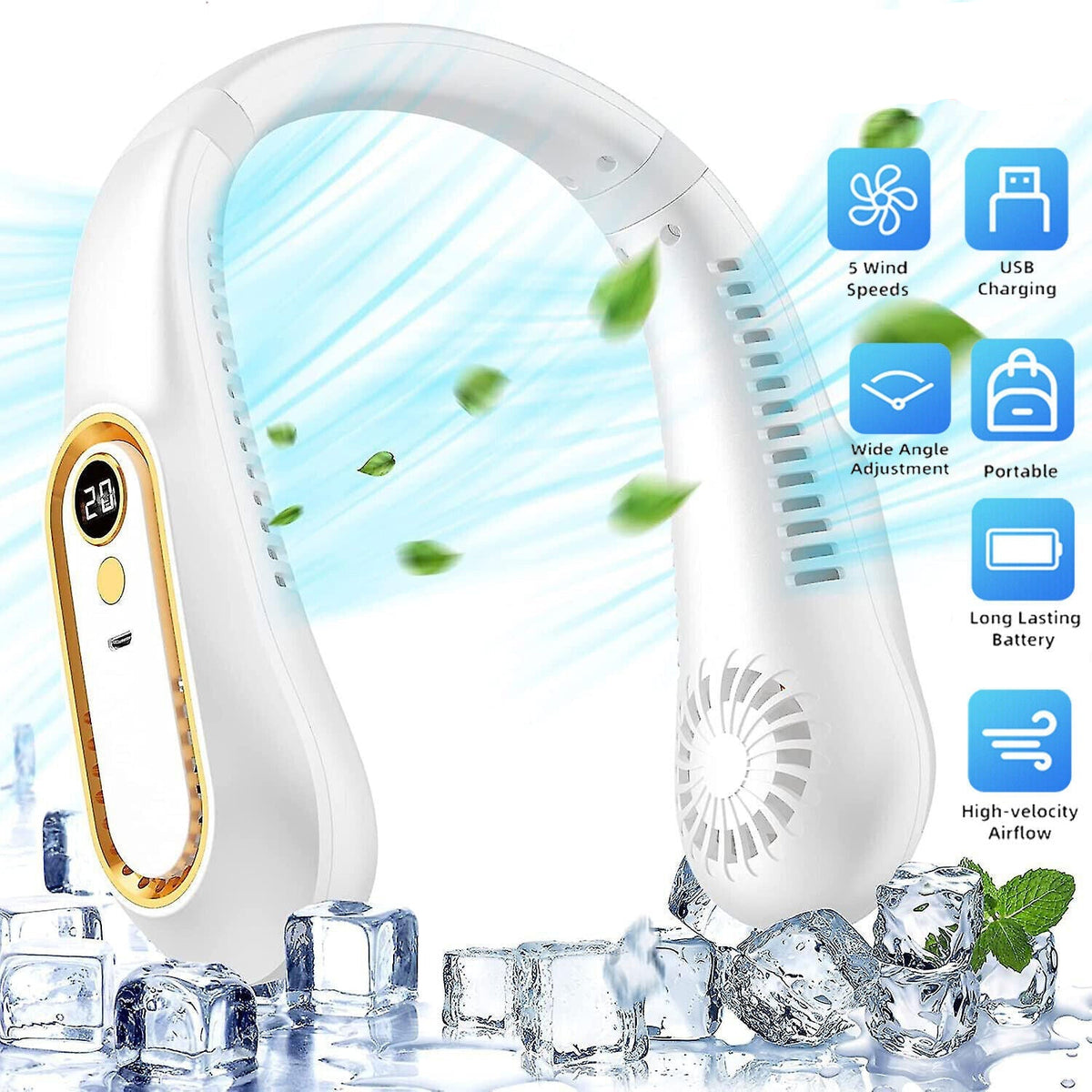 NeckJet – Flügelloser Nackenventilator