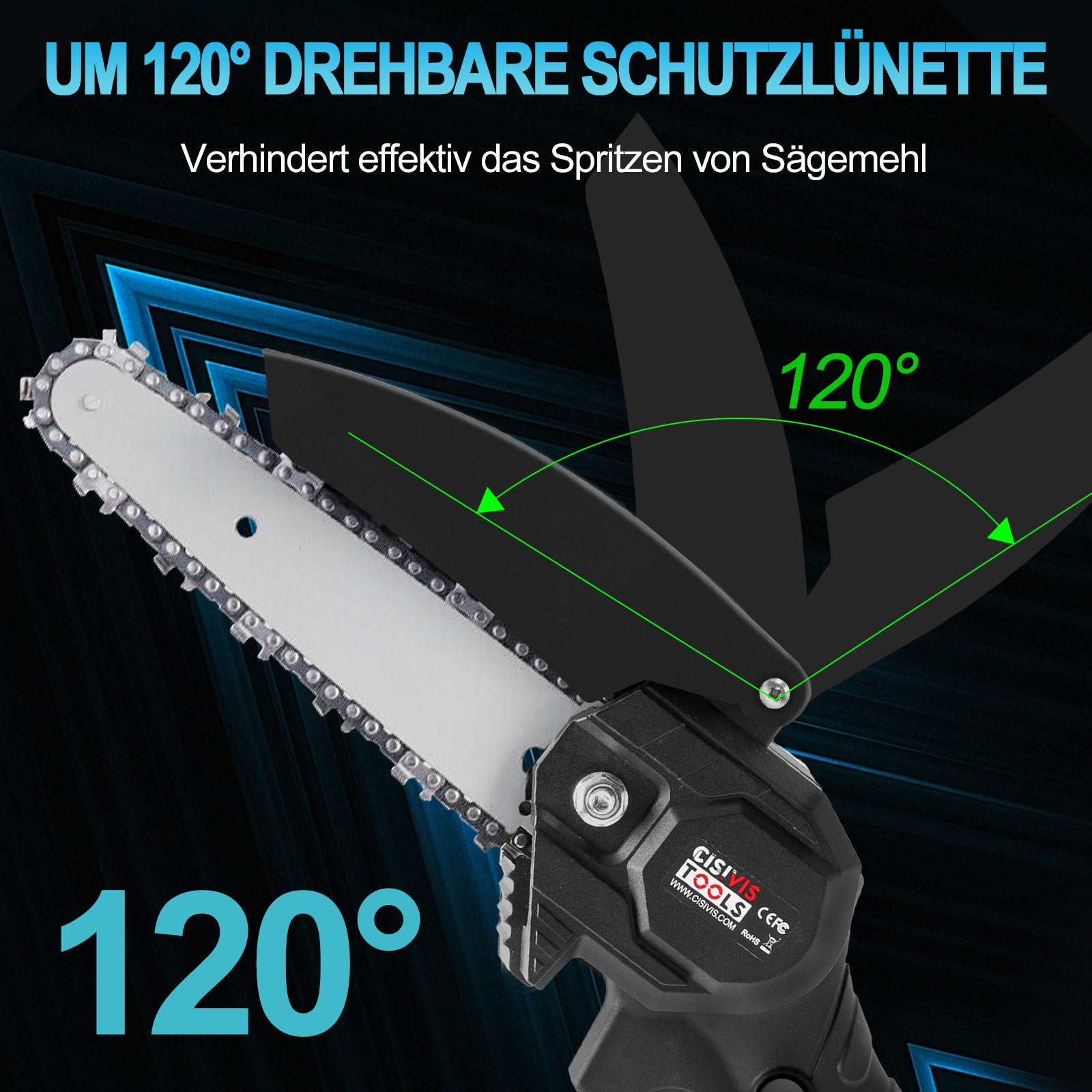 EcoSaw Max – Akku-Elektrokettensäge