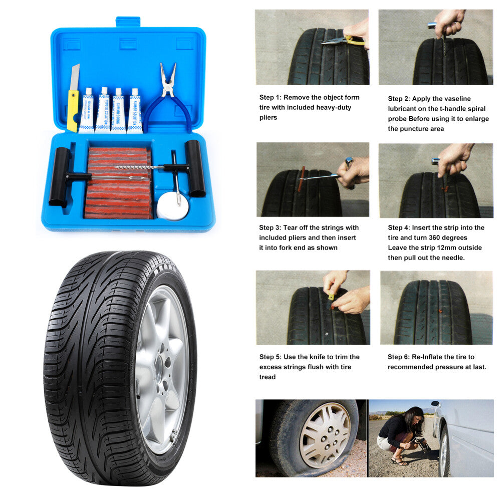 ReifenMeister 58 – Tragbares Reifenreparaturset