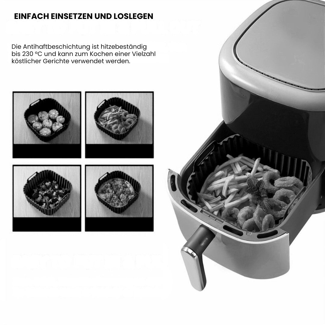 AirChef FlexiLiner - Silikon-Luftfritiereinlage