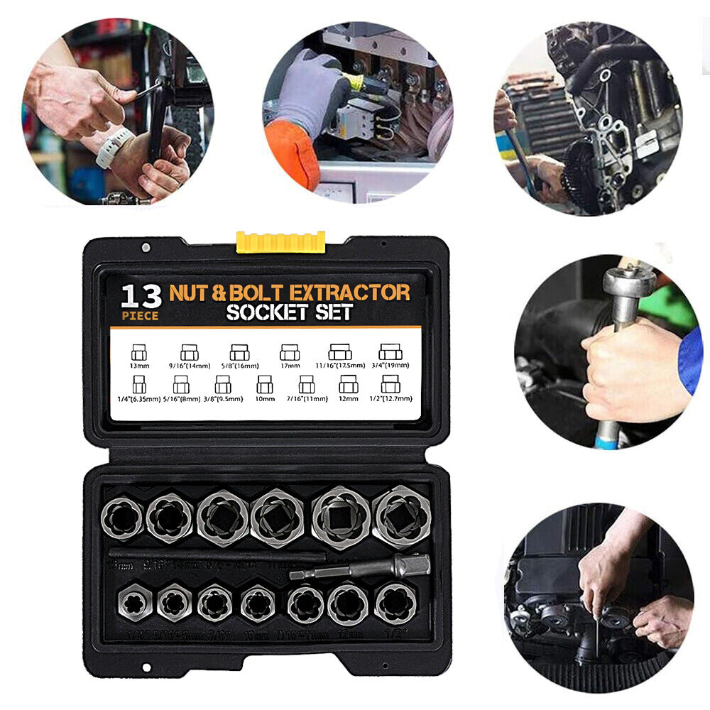 NutGone - Set zum Entfernen von beschädigten Schraubenmuttern