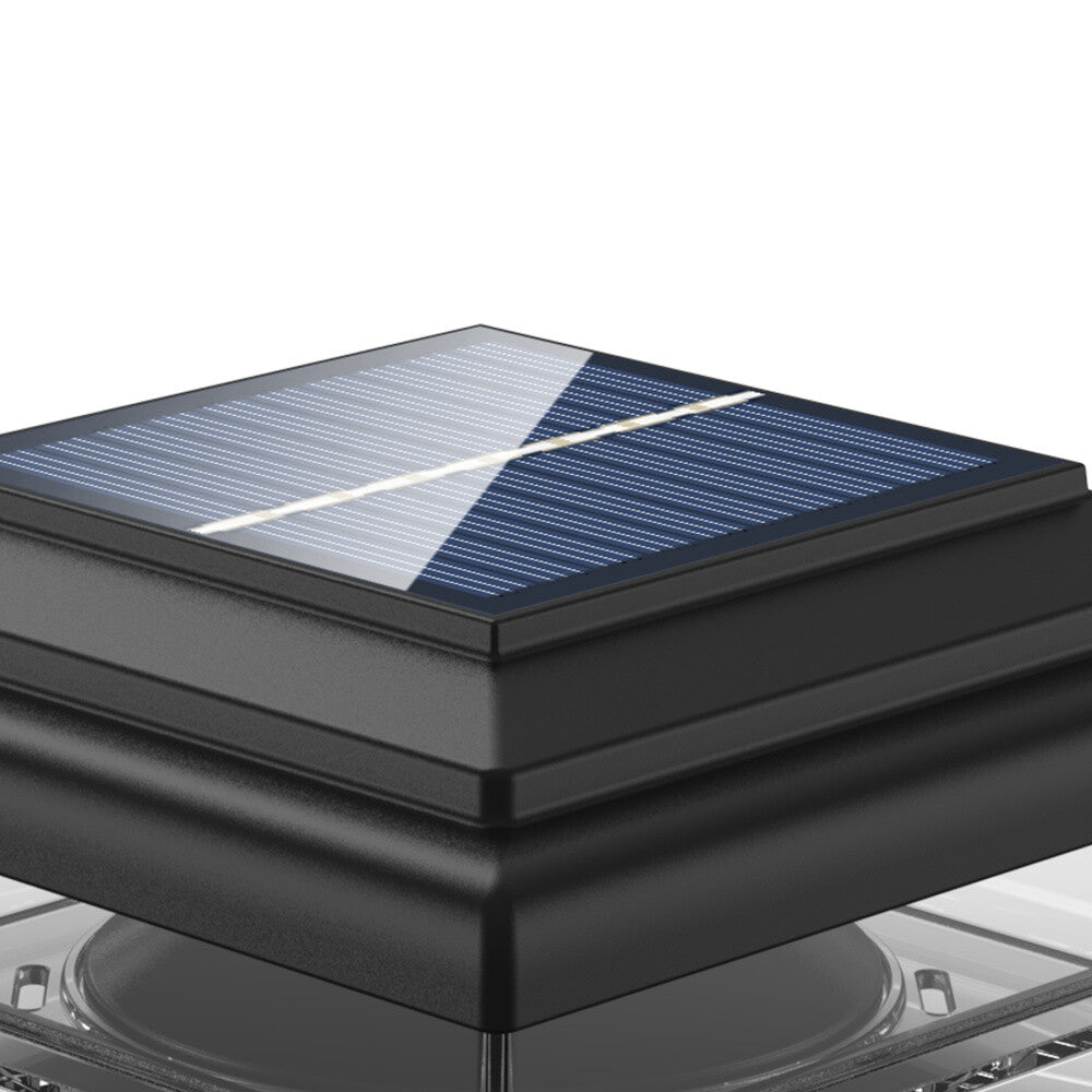 GlowGuard Square - Solar-Pfostenkappenleuchte