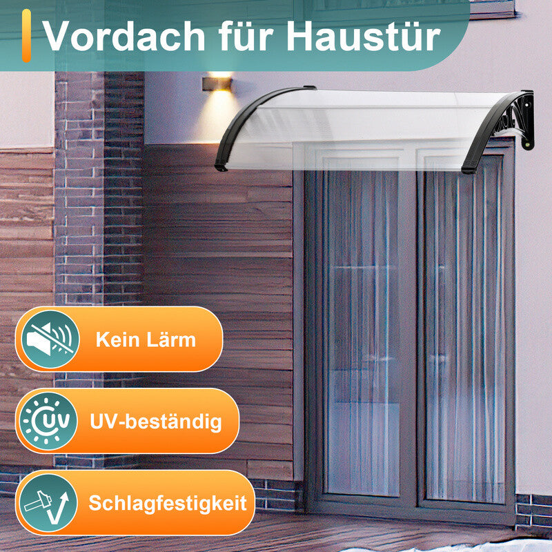 ClearShield Canopy - Wetterschutz Vordach für Haustür
