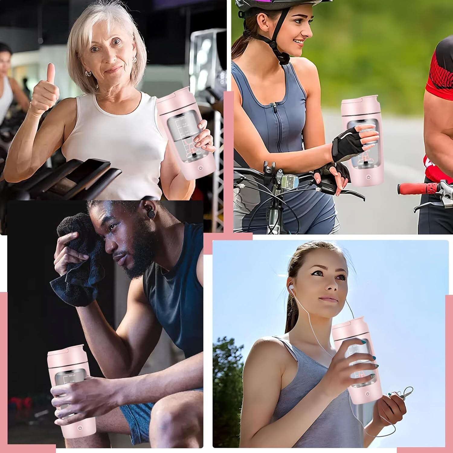 MixMate - Elektrische Protein-Shaker-Flasche