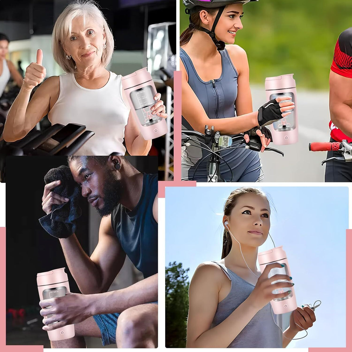 MixMate - Elektrische Protein-Shaker-Flasche