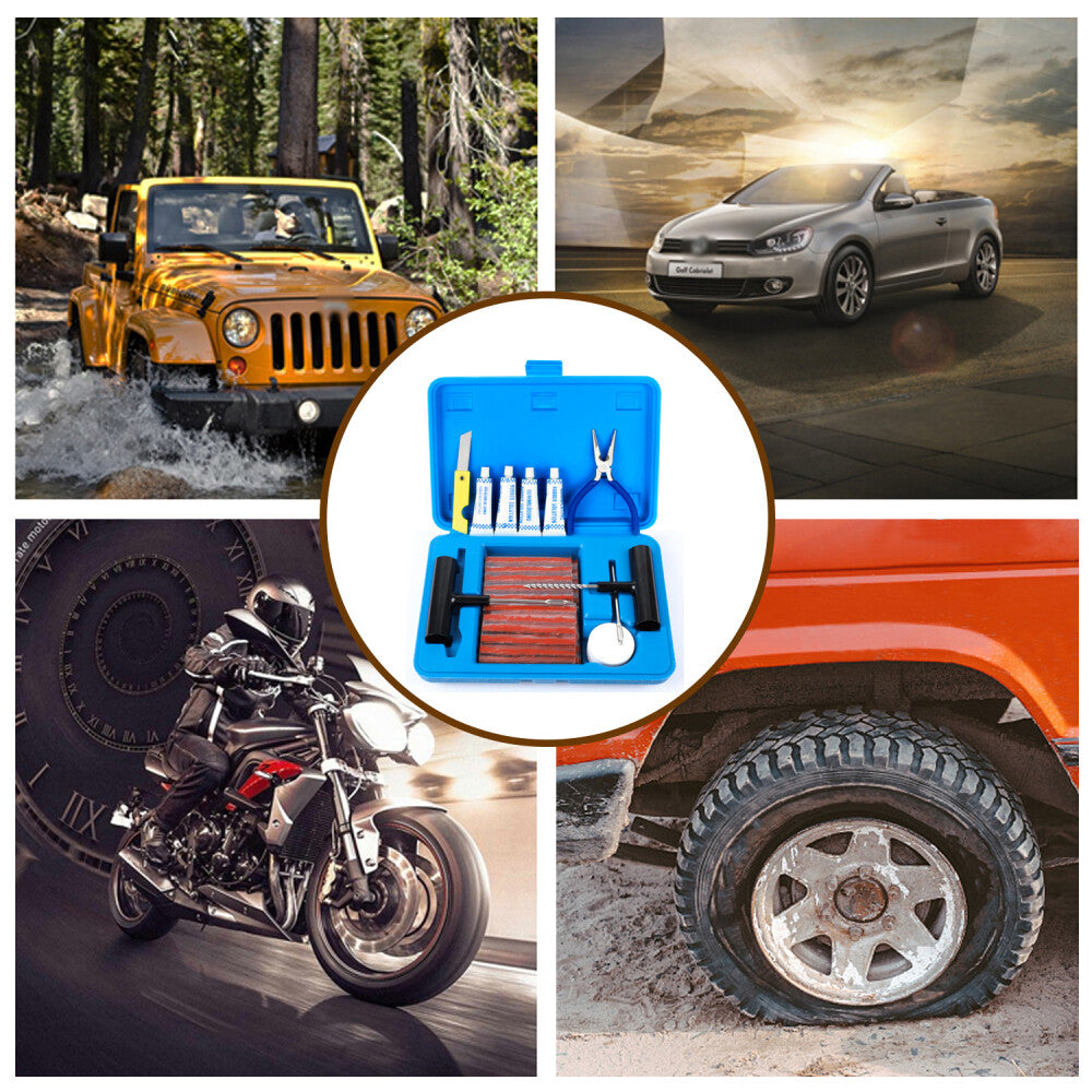 ReifenMeister 58 – Tragbares Reifenreparaturset