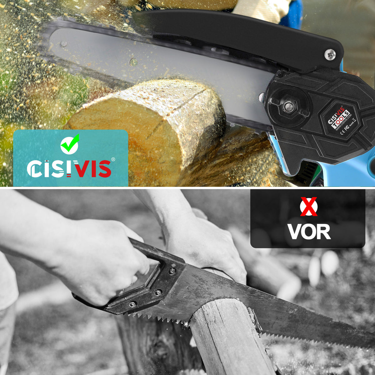 EcoSaw Max – Akku-Elektrokettensäge