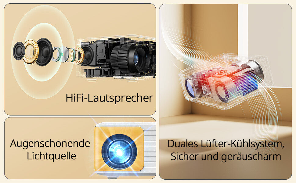 NeoGlow – Full HD Heimkino Beamer