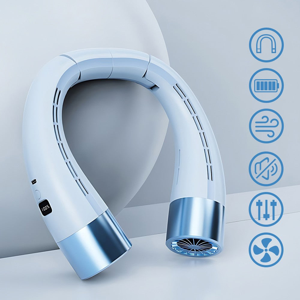 SommerBrise – Tragbarer Nackenkühlventilator