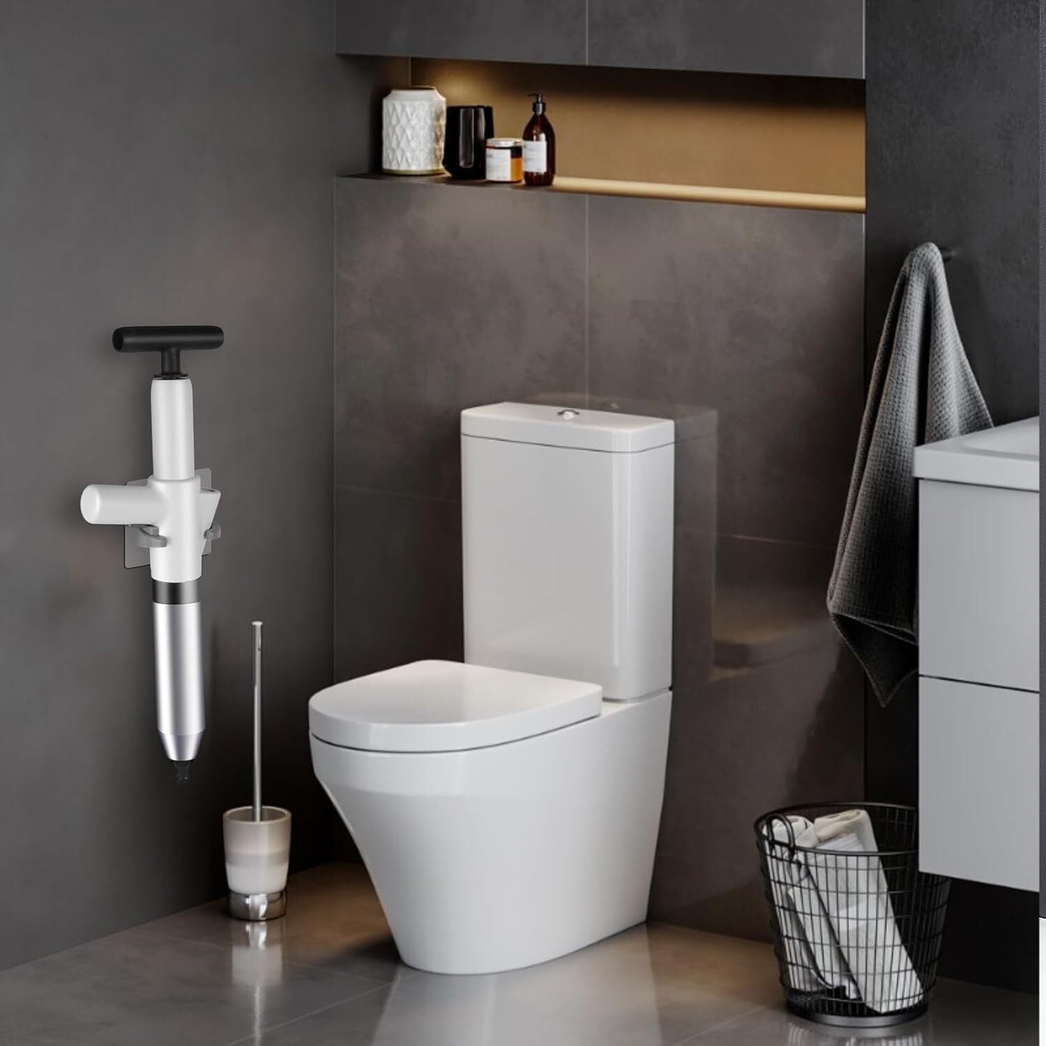 SaugKraft – Hochdruck-Toilettenpümpel