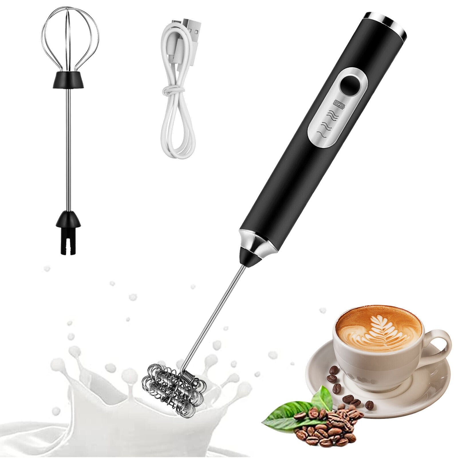 FrothyHome - Elektrischer Milchaufschäumer