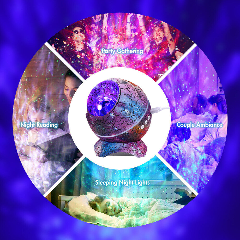 StarNest Light - Dinosaurier-Ei-Galaxie-Projektor