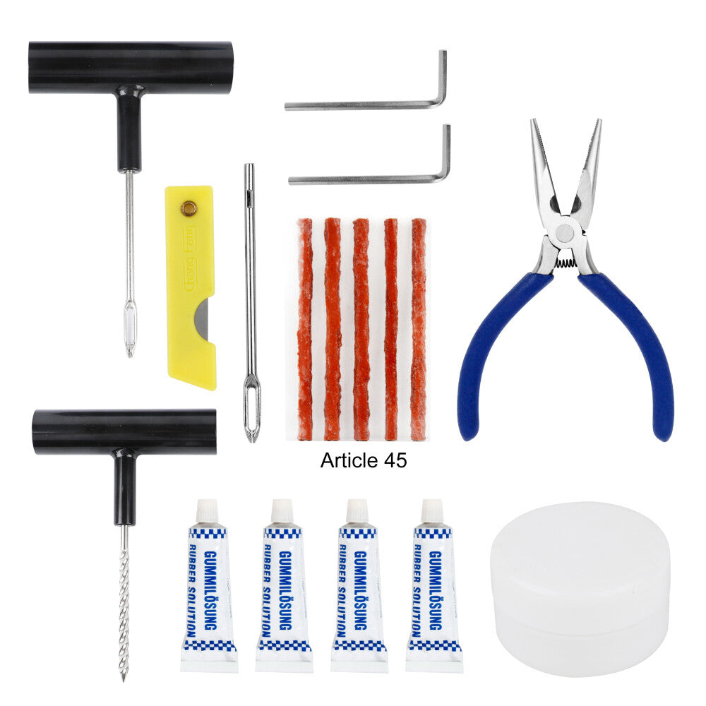 ReifenMeister 58 – Tragbares Reifenreparaturset