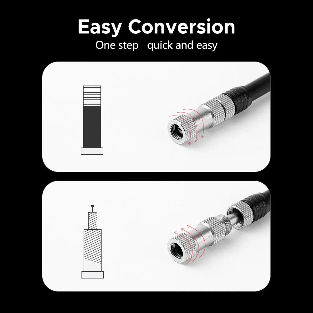 TrailFlow - Hochdruck-Radgabel-Dämpferpumpe