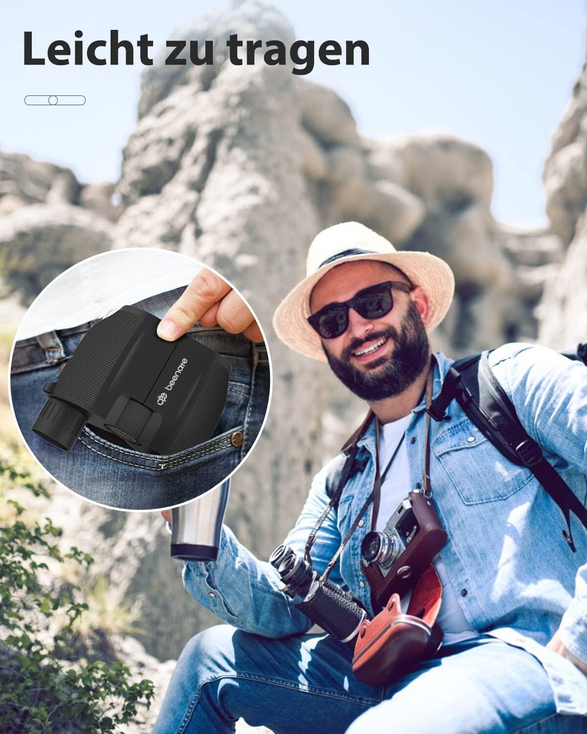 ViewMate Explorer - Kompaktes Reisefernglas