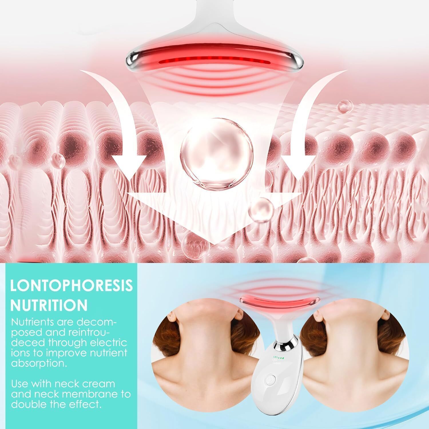 GlowTone Lift - Gerät zur Gesichtsstraffung