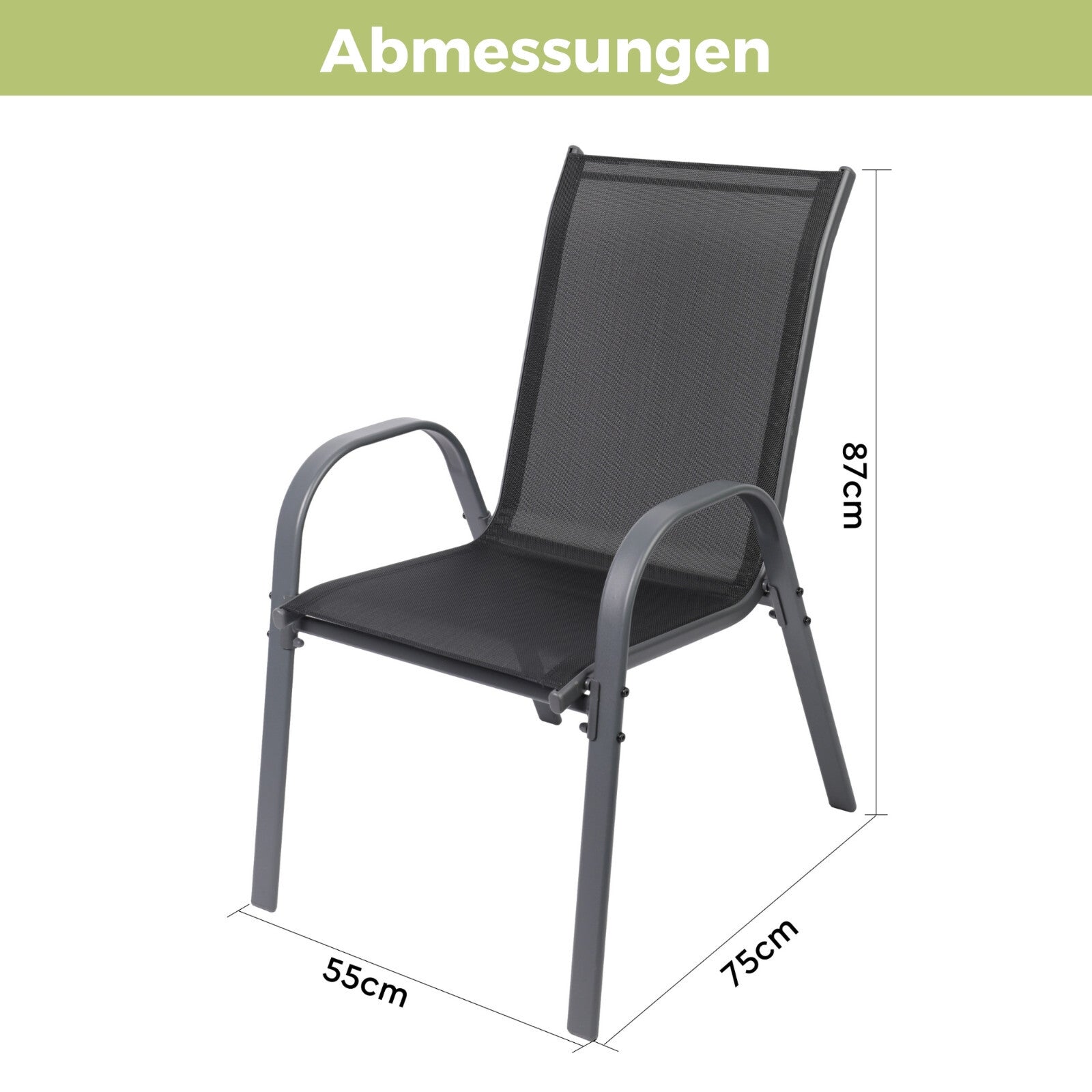 SunHaven Stack - Outdoor-Gartenstuhl