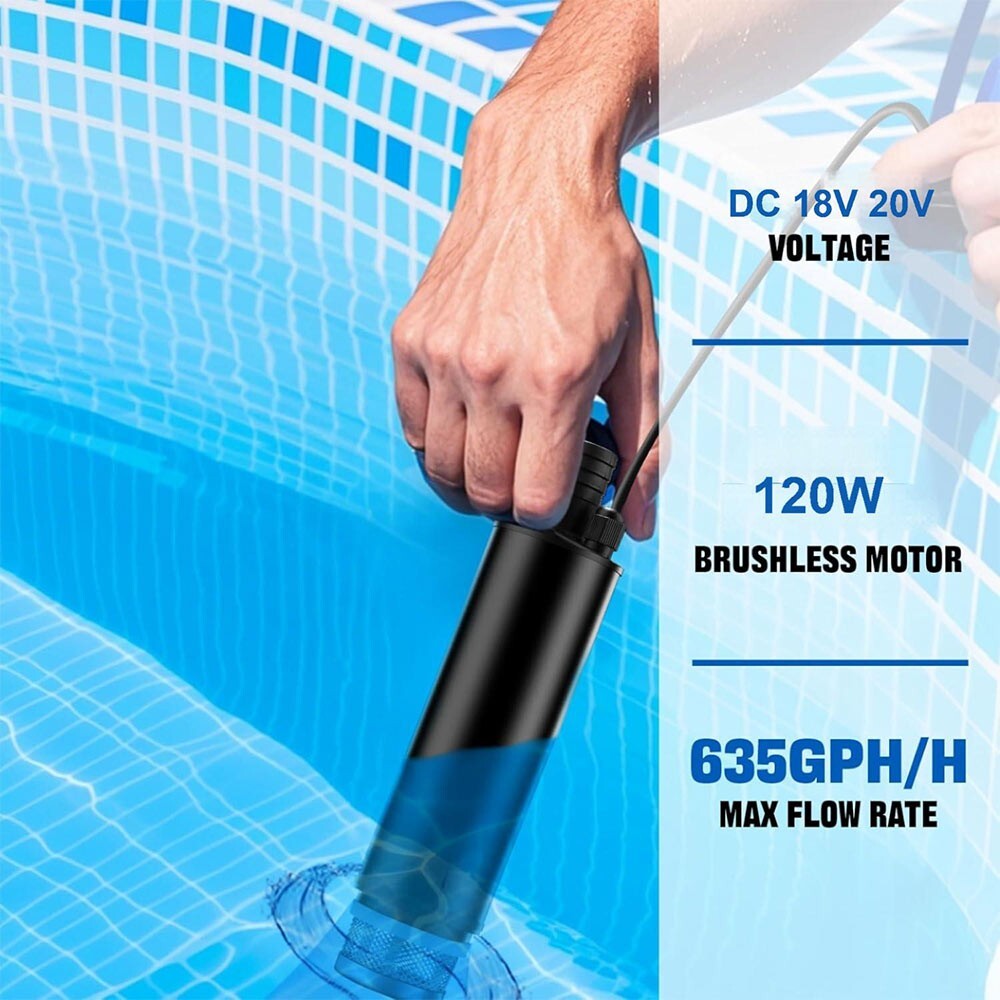 HydroSnap - Kabellose Unterwasserpumpe