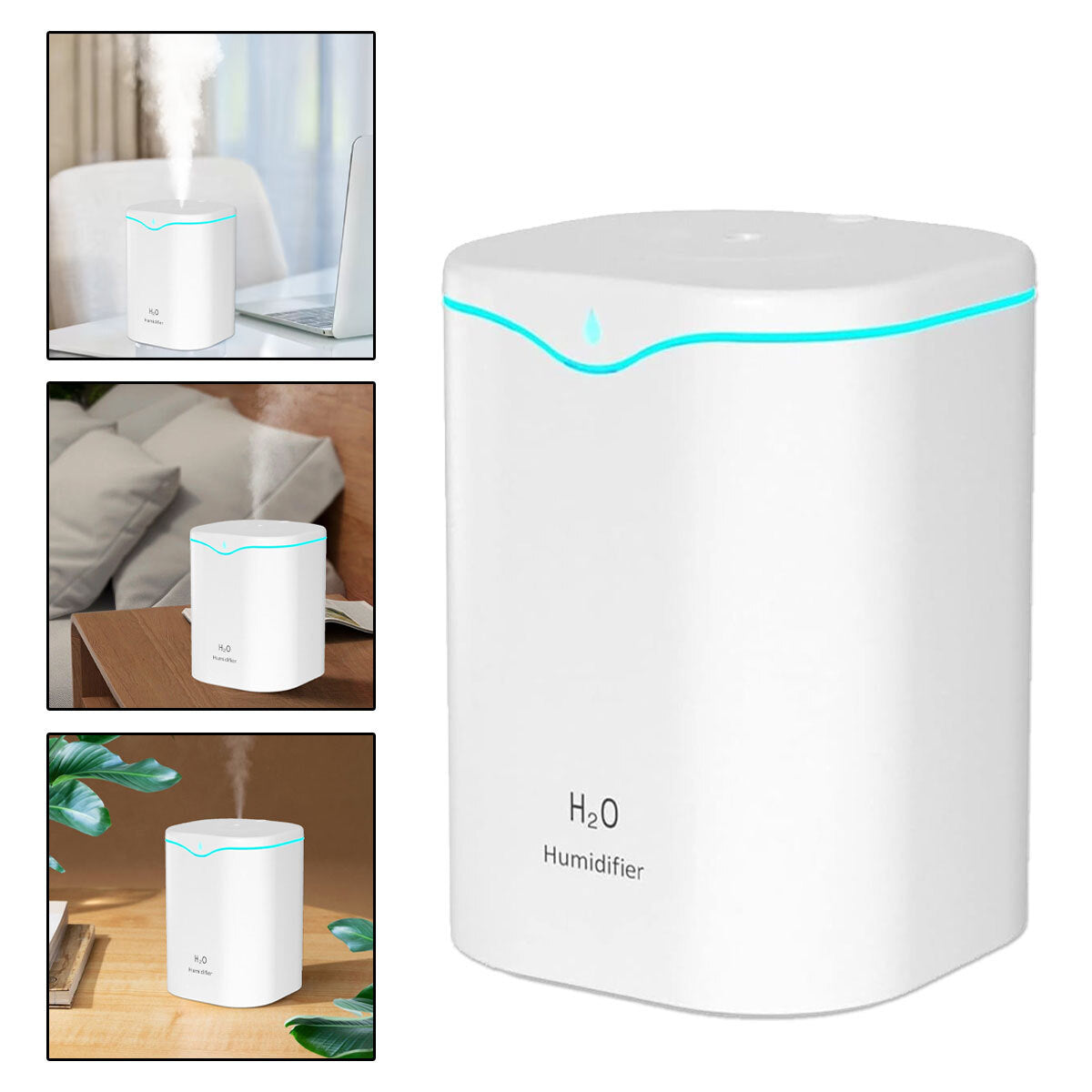 MistyDrop - Tragbarer Nebel-Luftbefeuchter