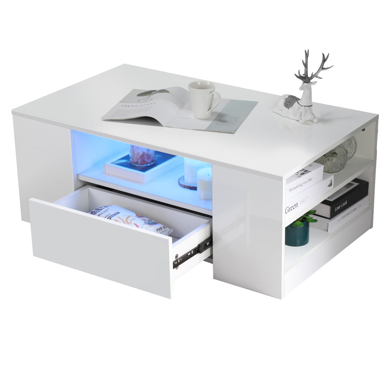 FlashGlow – LED-Couchtisch