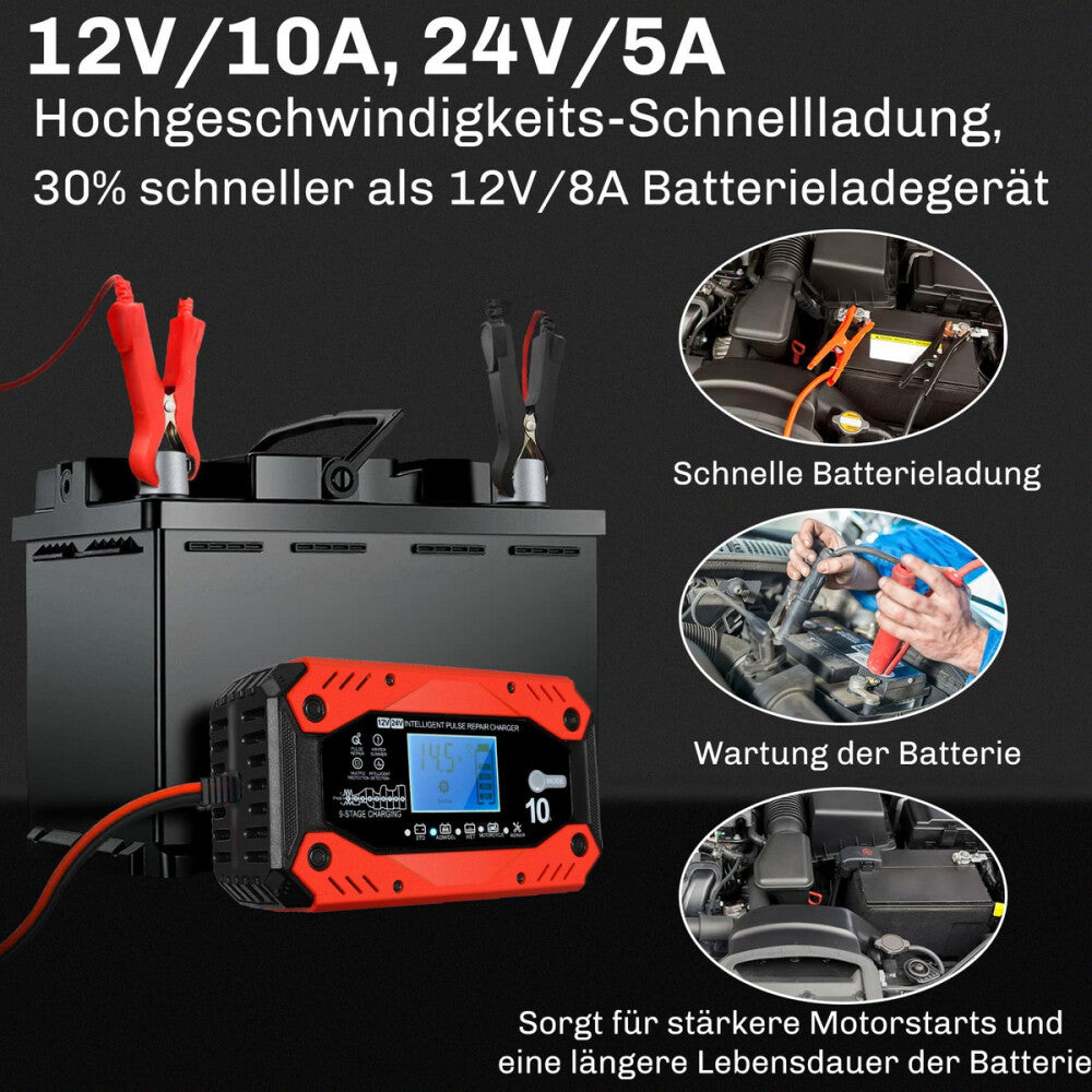 AmpForce - Autobatterie-Ladegerät