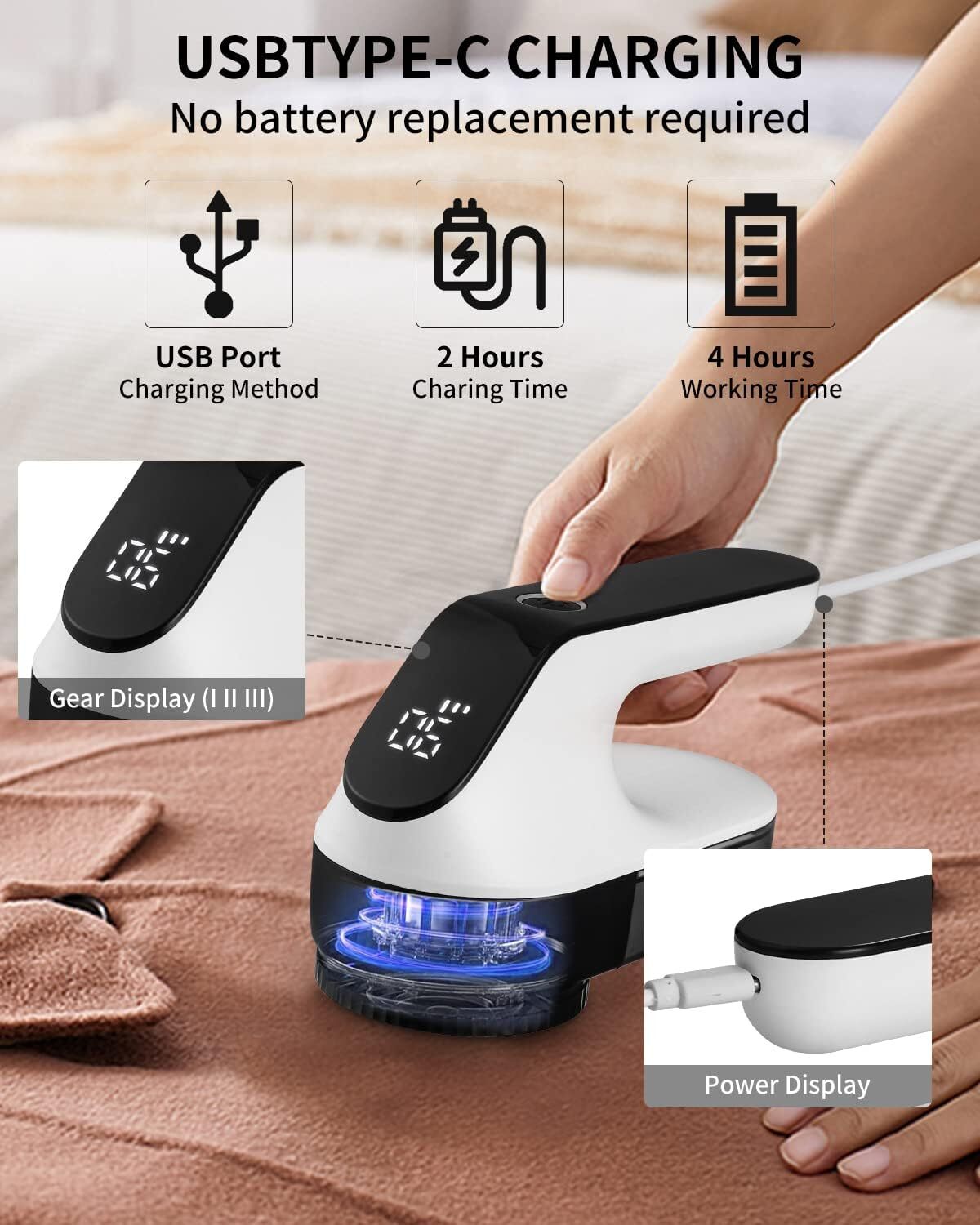 FreshWear – Elektrischer Fusselentferner für Textilien