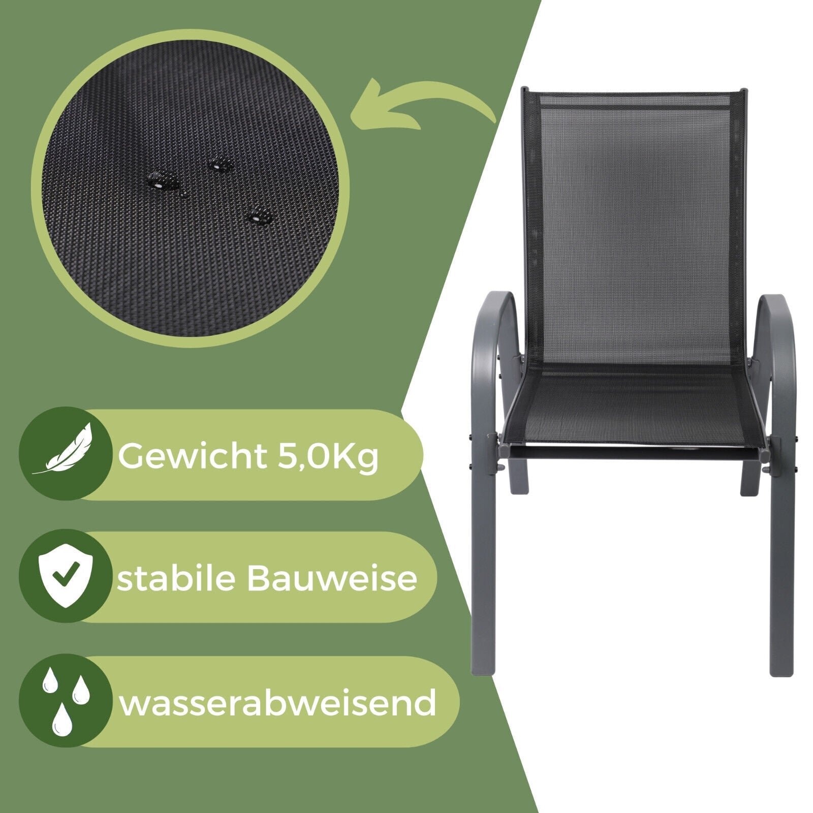 SunHaven Stack - Outdoor-Gartenstuhl