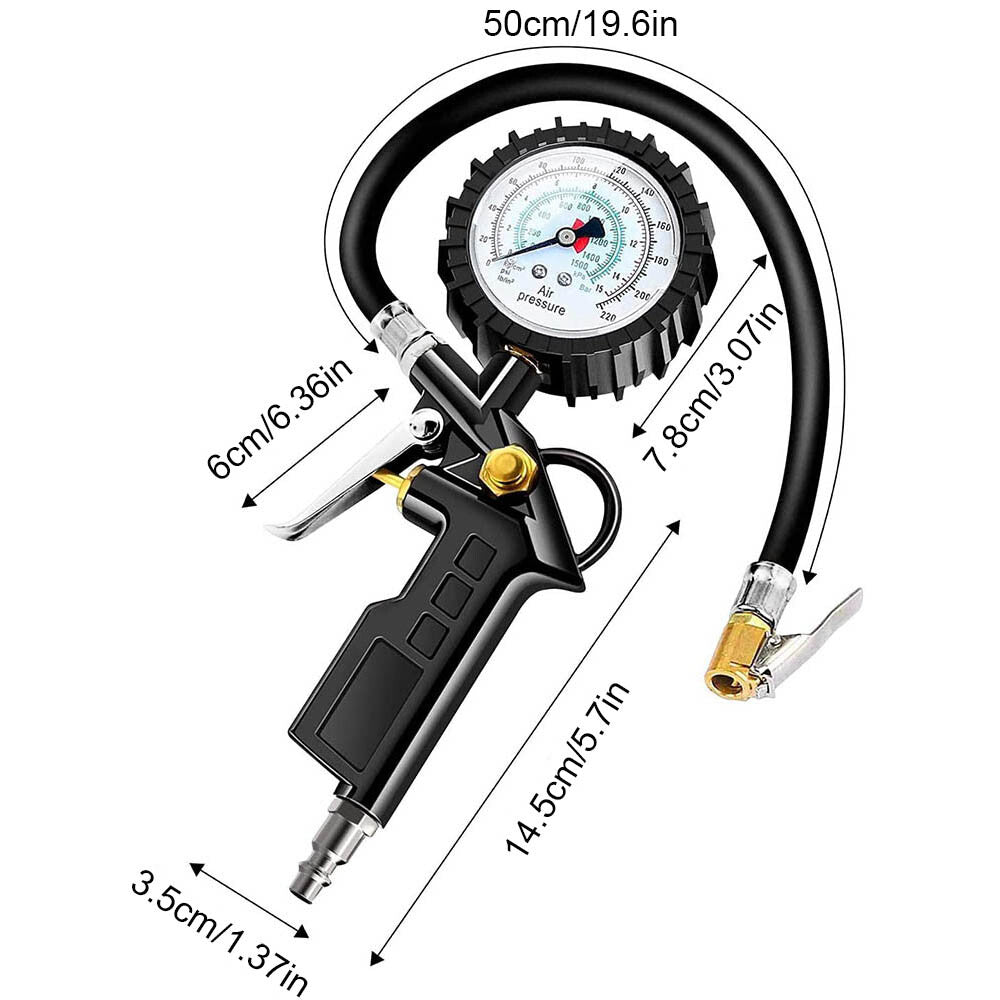 ReifenFit – Hochwertiger Reifenfüller mit Manometer