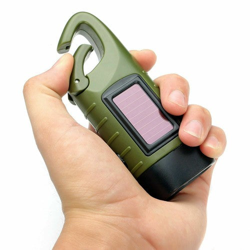 LichtReise – Solar Handkurbel Taschenlampe