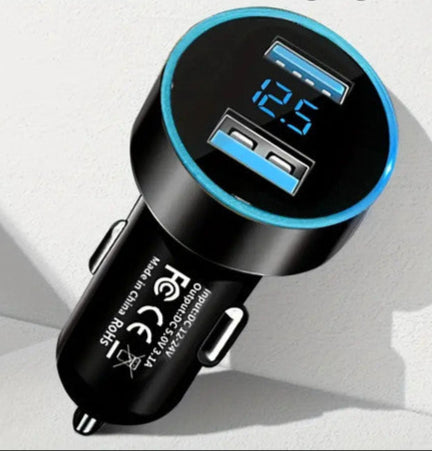 VoltX DuoCharge – USB-Autoladegerät-Adapter