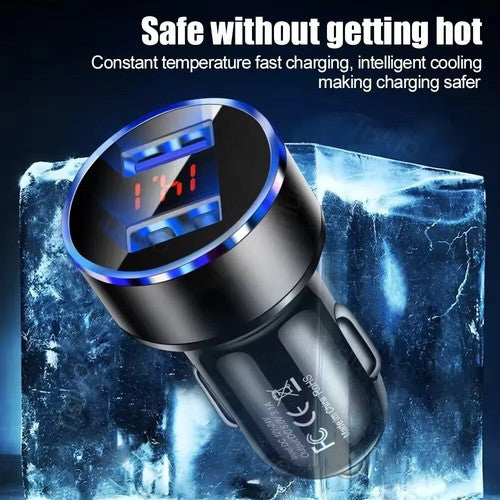 VoltX DuoCharge – USB-Autoladegerät-Adapter