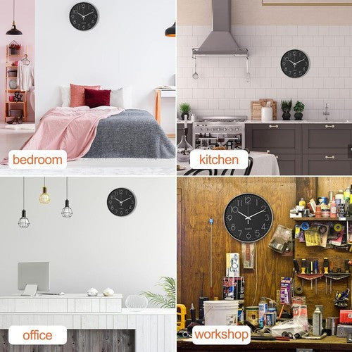 RustiClock Charm - Rustikale Wanduhr