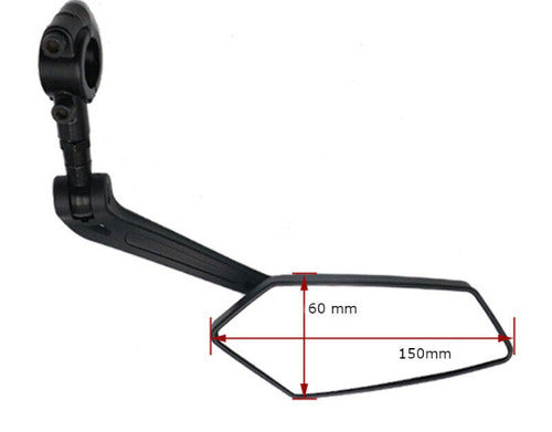 BergSicht - Premium Fahrradspiegel aus Aluminium