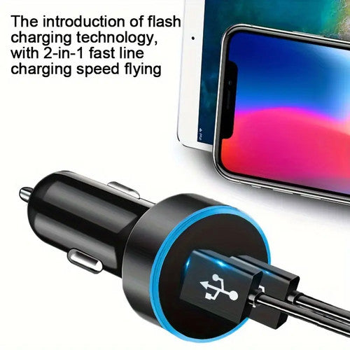 VoltX DuoCharge – USB-Autoladegerät-Adapter