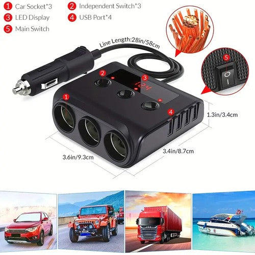 CarPowerMax – Autoladegerät-Adapter