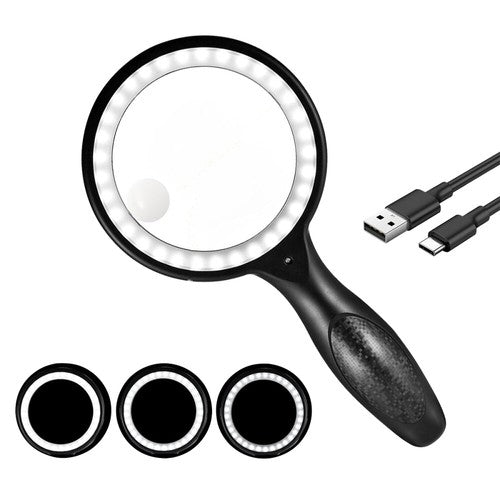 VisionMax 33X – LED-Lupe mit Beleuchtung