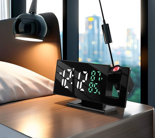 LichtMoment – Projektionswecker mit 180° drehbarem Display