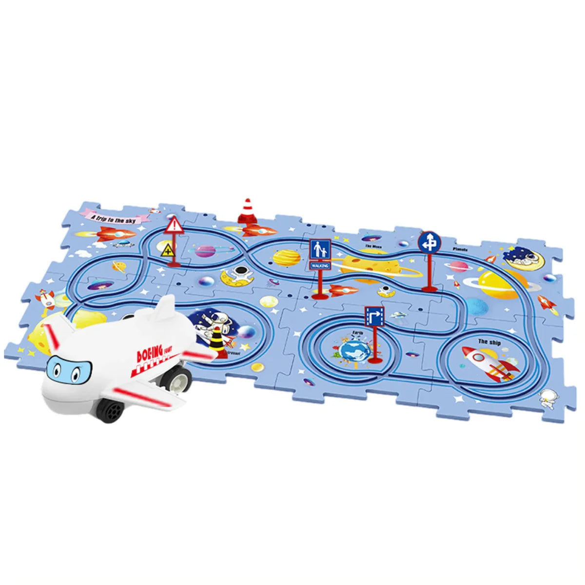 Rail Explorer Puzzle-Gleise