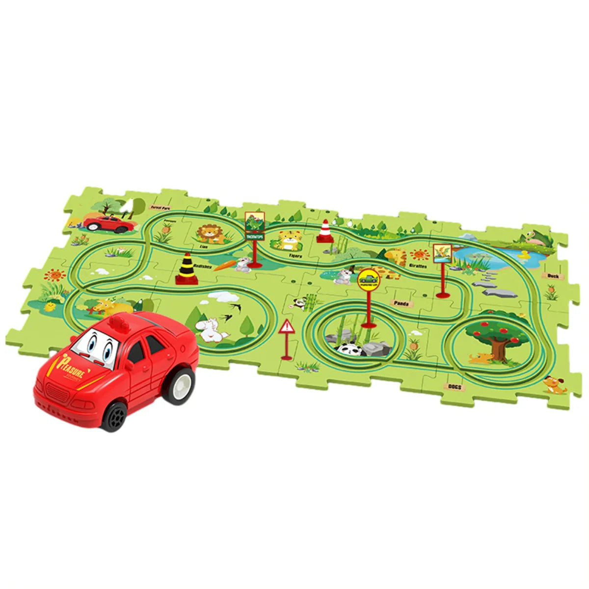 Rail Explorer Puzzle-Gleise
