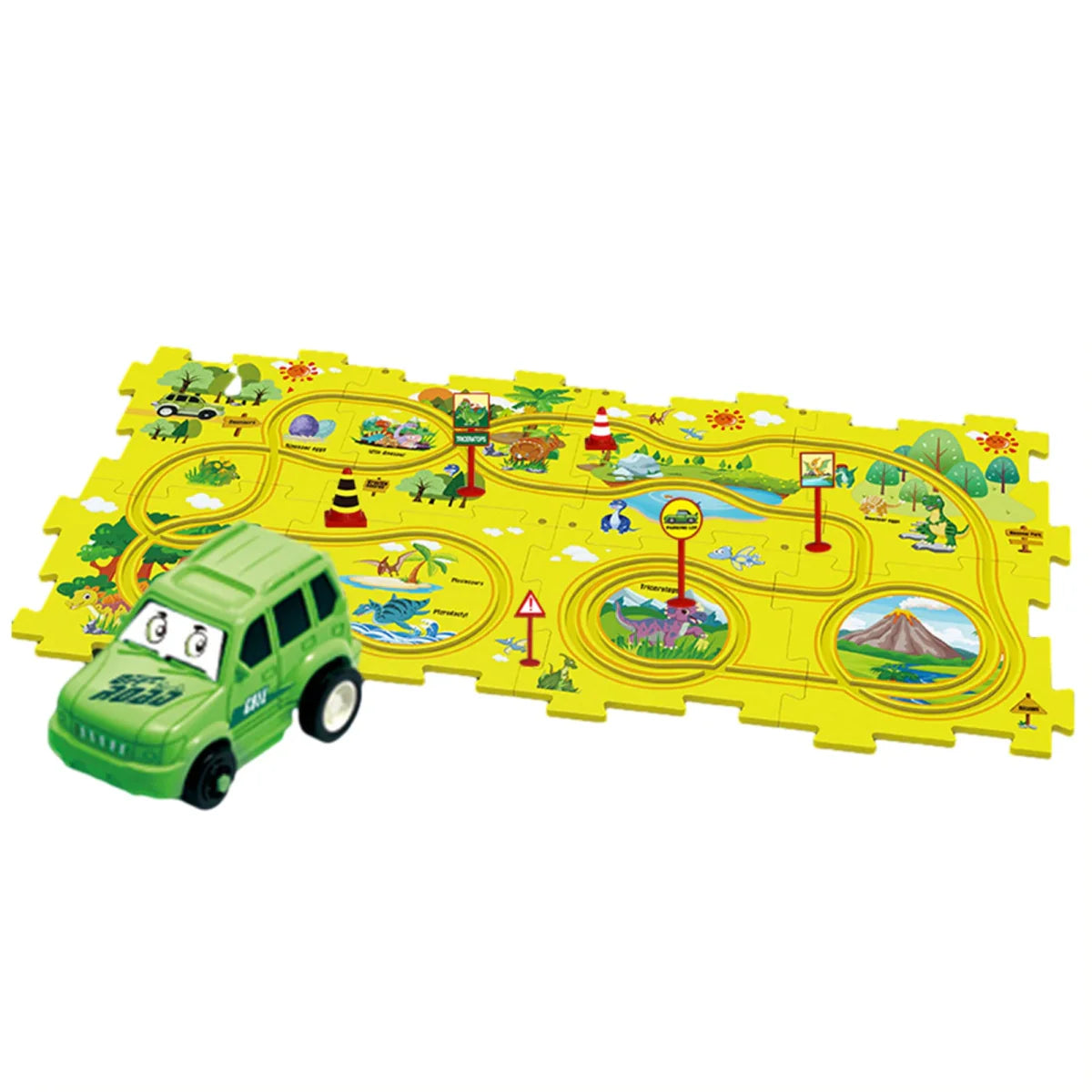 Rail Explorer Puzzle-Gleise